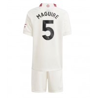 Manchester United Harry Maguire #5 Replika babykläder Tredjeställ Barn 2023-24 Kortärmad (+ korta byxor)